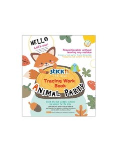 Pildiraamat StickN Animal Party