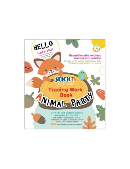 Pildiraamat StickN Animal Party