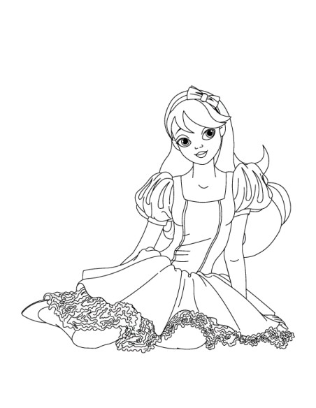 The creative colouring book KPF Fairy Tales 210x220/24 sheets, spiral on top