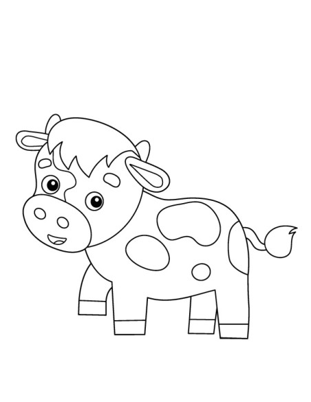 The creative colouring book KPF Farm Life  210x220/23 sheets, spiral on top