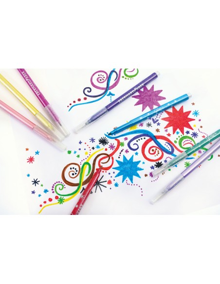 Felt-tip pen Glitter set 8pc