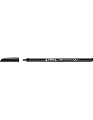 Viltpliiats Edding 1200 1-3 mm, must