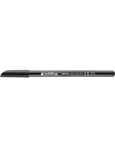 edding 1200 colour pen fine black 2