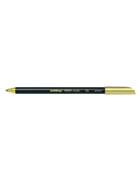 edding 1200 metallic colour pen gold