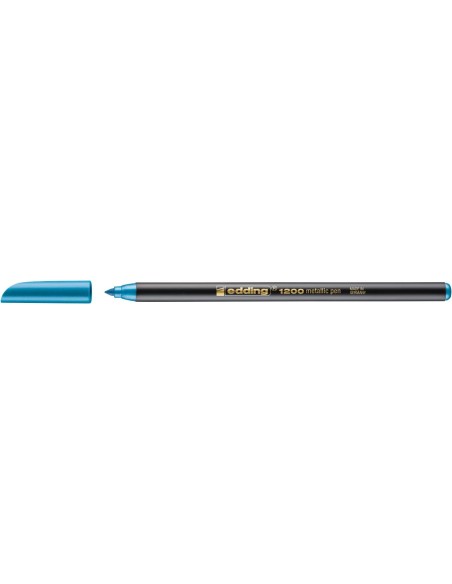 Viltpliiats Edding 1200 1-3 mm, metalliksinine