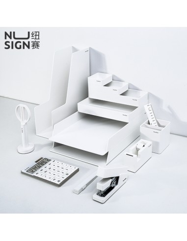 Nusign Desk Organizer Set  White