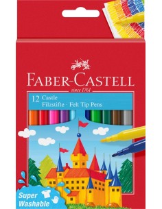 Viltpliiatsid Faber-Castell 12-värvi