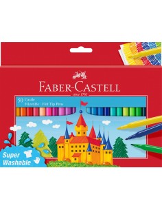 Viltpliiatsid Faber-Castell 50-värvi