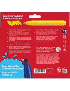 Fibre-tip pen Jumbo 12pc. Superwashable 2