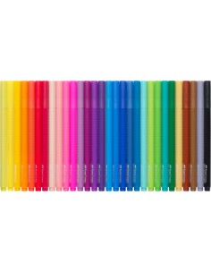 Fibre-tip pens Grip Colour Marker set/30 2