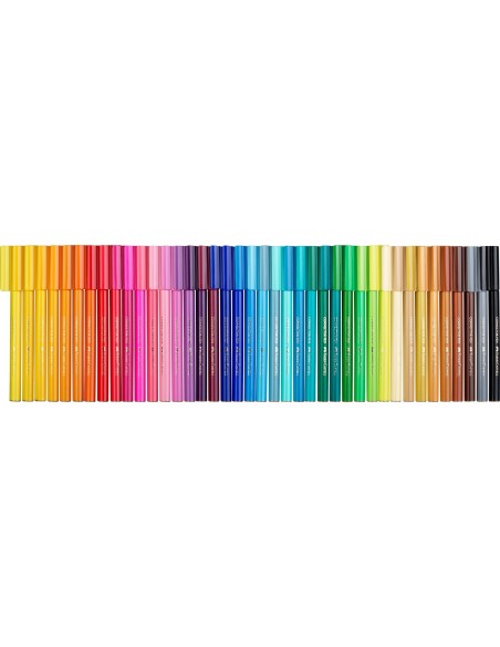 Viltpliiatsid Faber-Castell 40-värvi reisikohver +1 pass 16 pilti