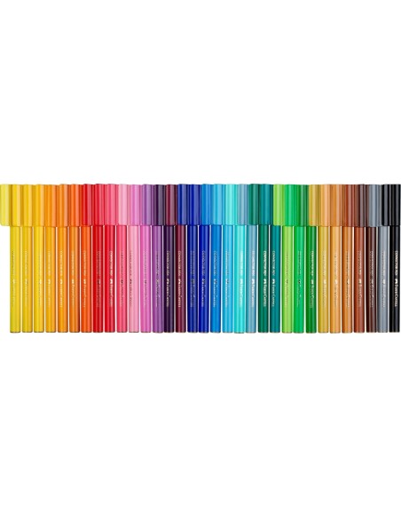 Viltpliiatsid Faber-Castell 33-värvi aardekirst