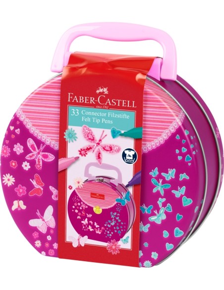 Viltpliiatsid Faber-Castell 33-värvi käekott
