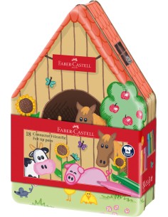 Viltpliiatsid Faber-Castell 33-värvi farmhouse