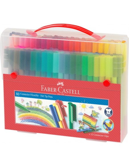Viltpliiatsid Faber-Castell 80-värvi
