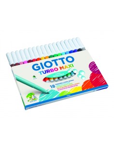 Viltpliiatsid Fila Giotto Turbo Maxi 18-värvi