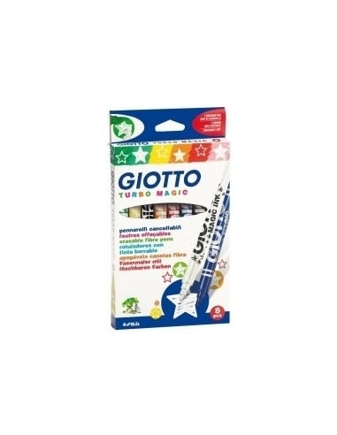 Viltpliiatsid Fila Giotto Turbo Glitter 8-värvi