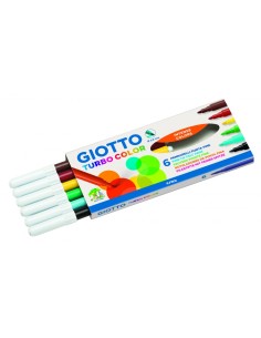 Viltpliiatsid Fila Giotto Turbo Color 6-värvi 2