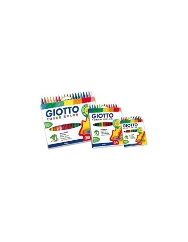 Viltpliiatsid Fila Giotto Turbo Color 6-värvi