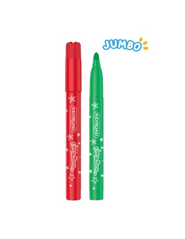 12 colors Jumber fiber marker/color box