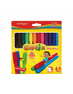 12pcs connectible felt tip pen/color box