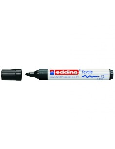 Tekstiilimarker Edding 4500 must 2-3 mm