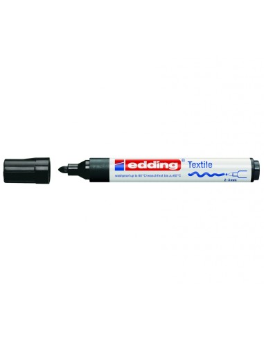 Textile marker Edding 4500 black
