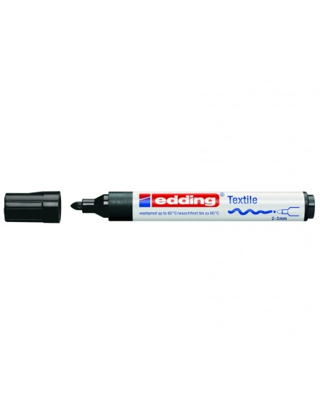 Textile marker Edding 4500 black