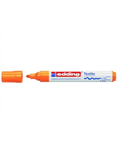 edding 4500 textile marker orange