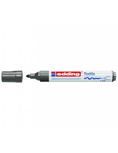 edding 4500 textile marker grey