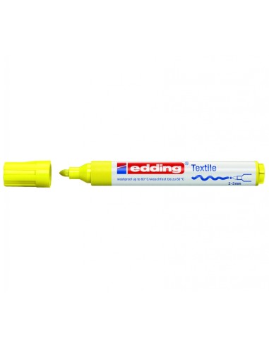 edding 4500 textile marker neon yellow
