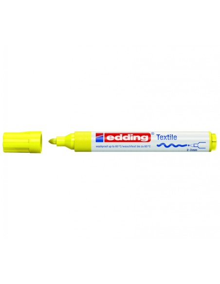 edding 4500 textile marker neon yellow