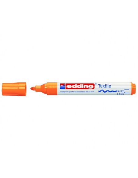 Tekstiilimarker Edding 4500 neoon oranz