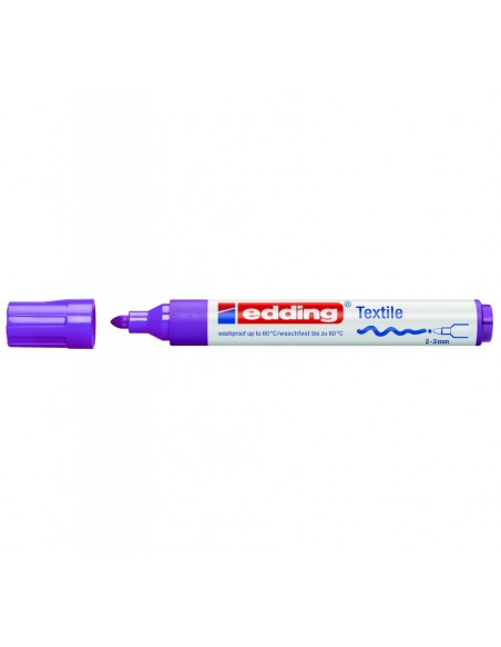 Tekstiilimarker Edding 4500 neoon lilla