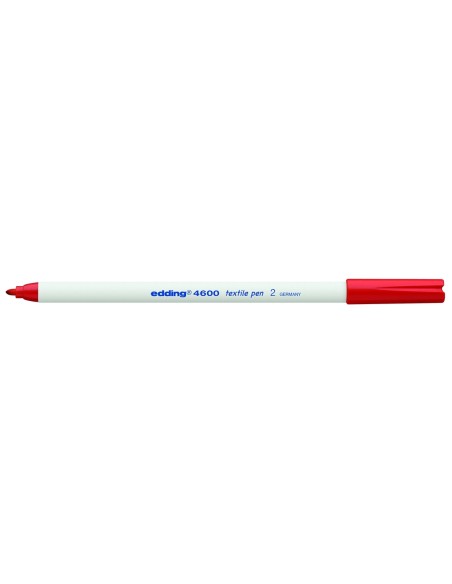 edding 4600 textile pen red