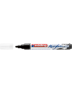 e-5100 acrylic marker medium black