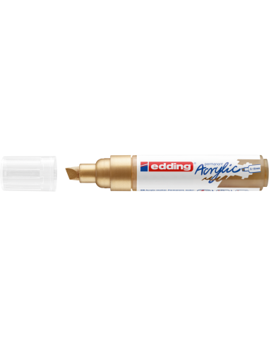 e-5000 acrylic marker broad rich gold