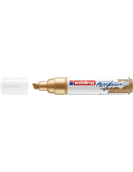 e-5000 acrylic marker broad rich gold