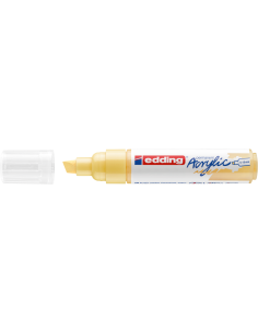 e-5000 acrylic marker broad pastel yellow