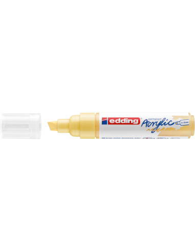 e-5000 acrylic marker broad pastel yellow