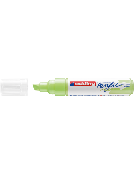 e-5000 acrylic marker broad pastel green