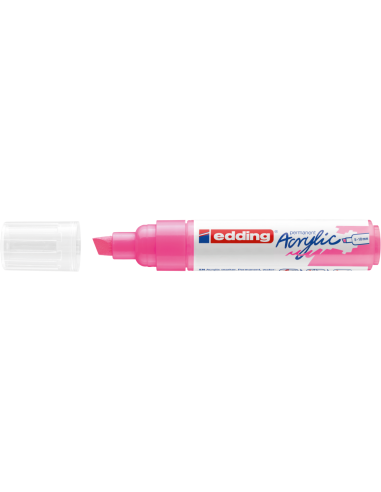 e-5000 acrylic marker broad neon pink