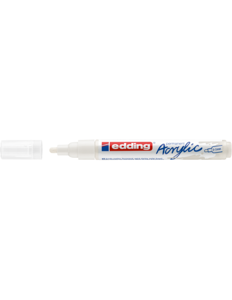 e-5100 acrylic marker medium traffic white