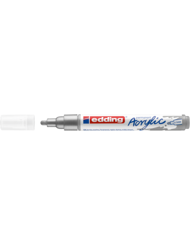 e-5100 acrylic marker medium silver