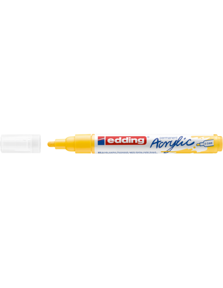 e-5100 acrylic marker Edding medium traffic yellow