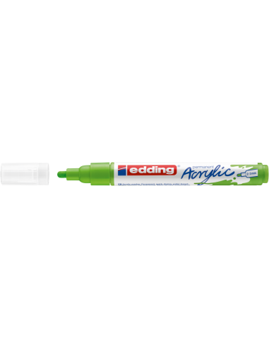 e-5100 acrylic marker Edding medium yellow green