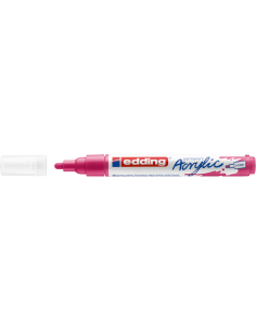 e-5100 acrylic marker Edding medium telemagenta