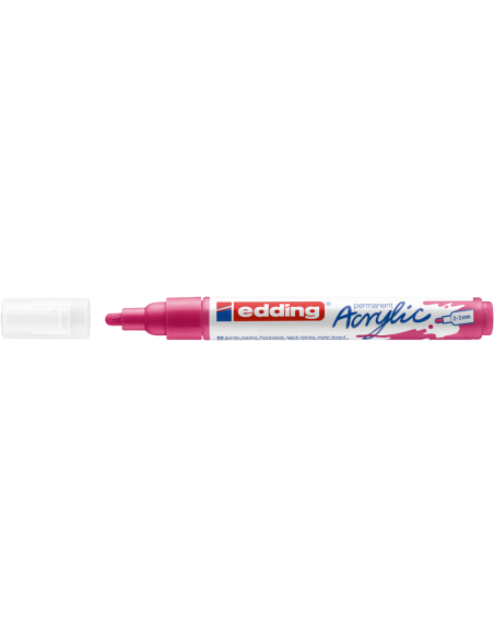 e-5100 acrylic marker Edding medium telemagenta