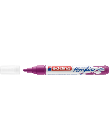 e-5100 acrylic marker Edding medium berry