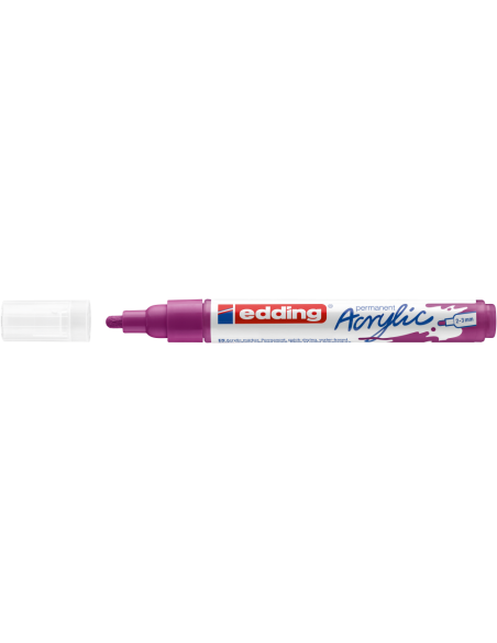e-5100 acrylic marker Edding medium berry